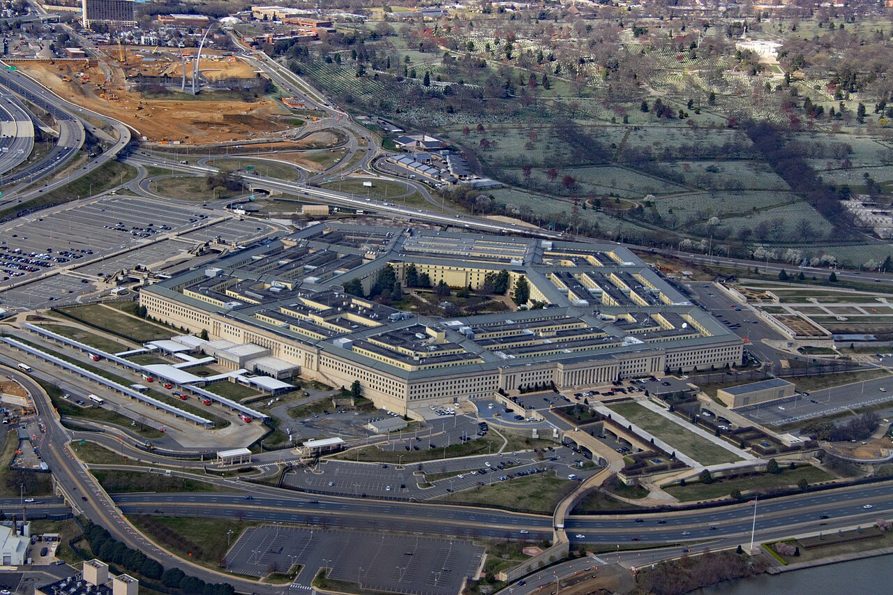 五角大廈航拍照片