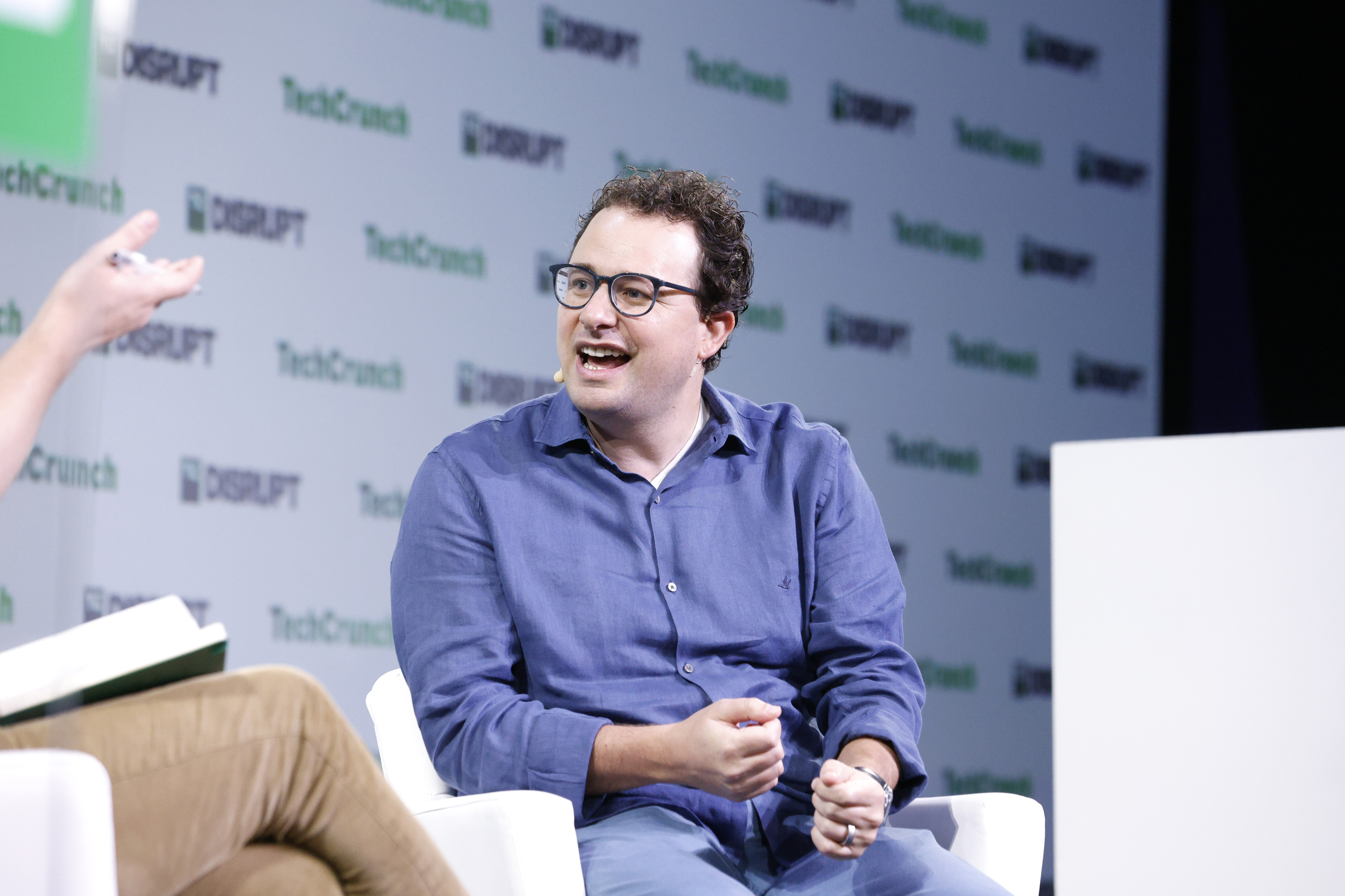 Dario Amodei at TechCrunch Disrupt 2023