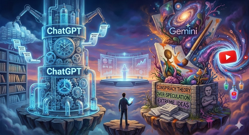 ChatGPT 跟 Gemini 長期實戰比較：誰才是真正的主力助理？