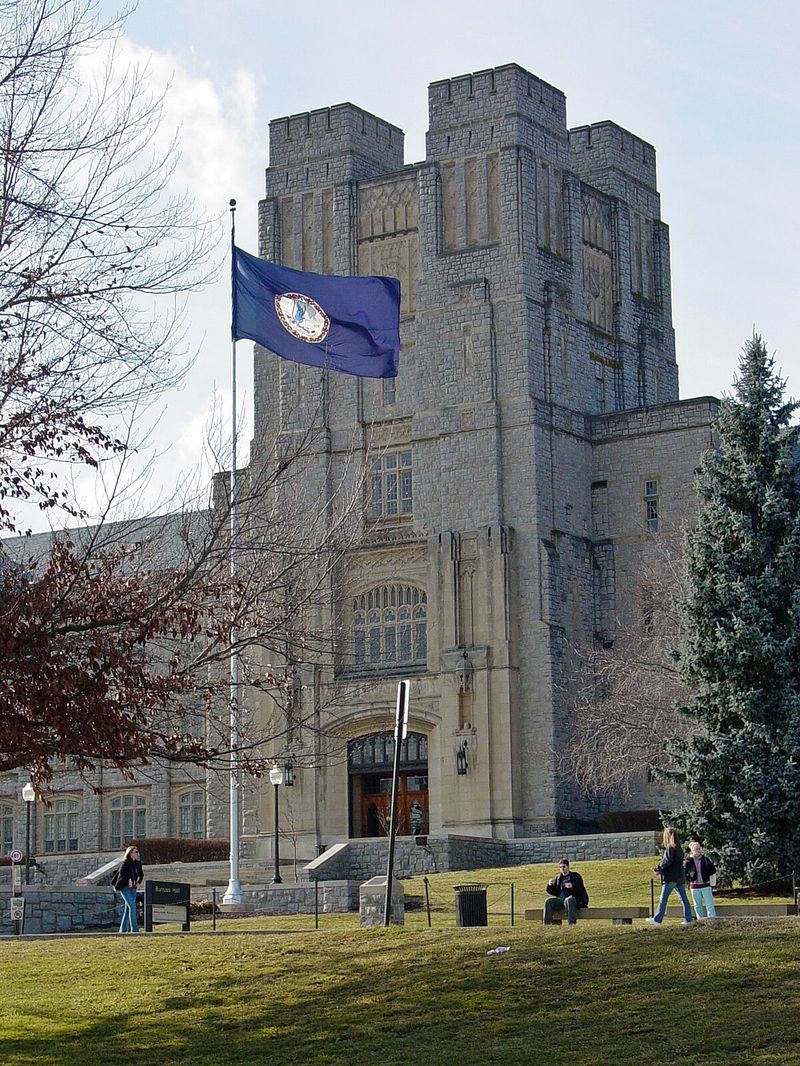 Virginia Tech Burruss Hall